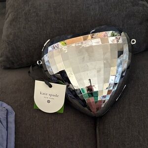 Kate Spade Silver Heart Mosaic Bag